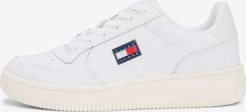 Baskets basses 'BASKET' Tommy Jeans en blanc : devant