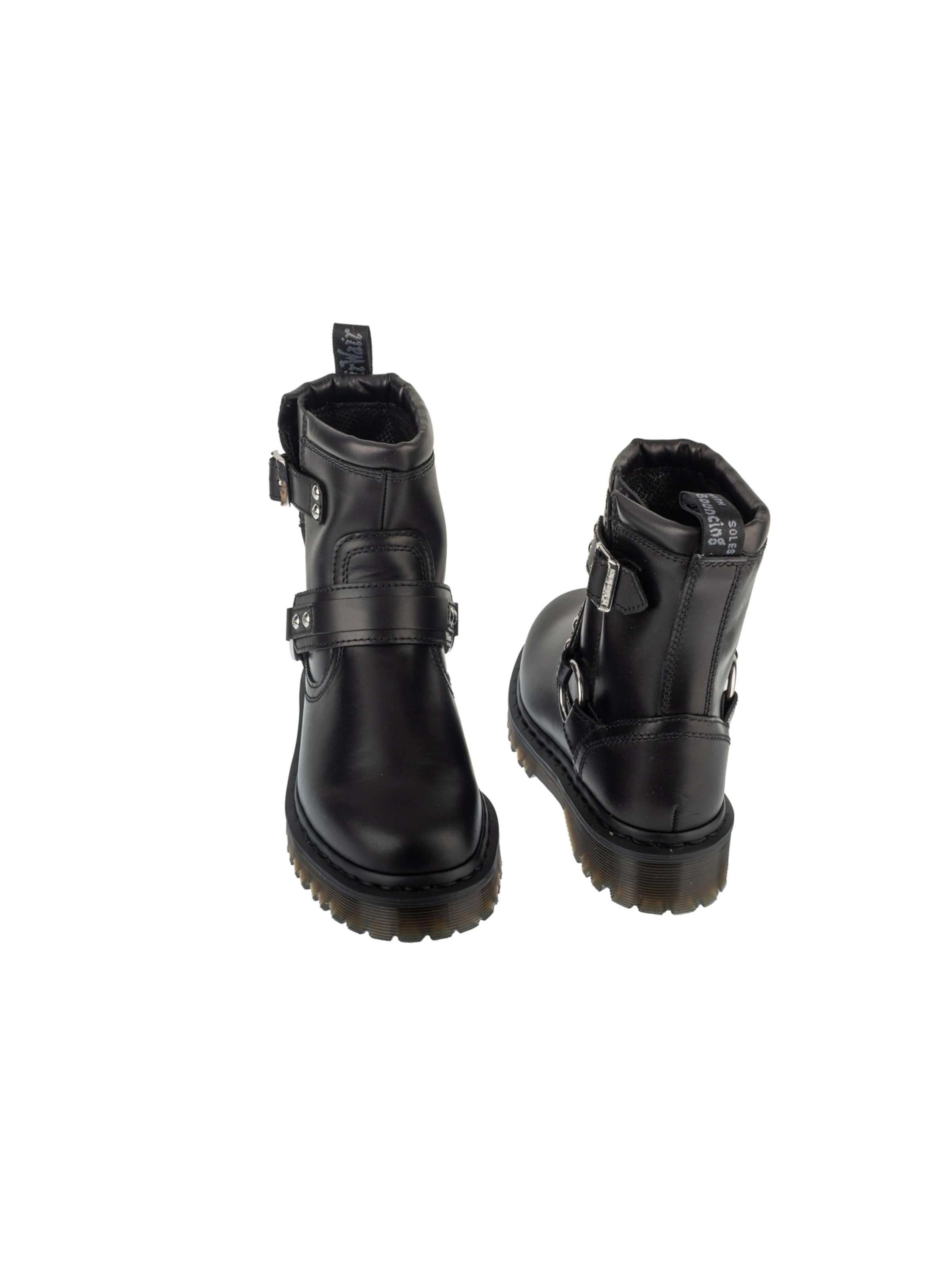 Dr. Martens Boots 'Anistone Harness' in Black