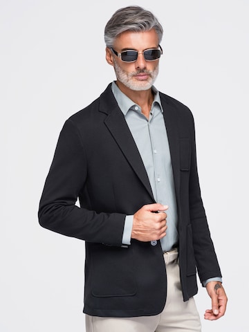 Ombre Slim fit Business Blazer in Black