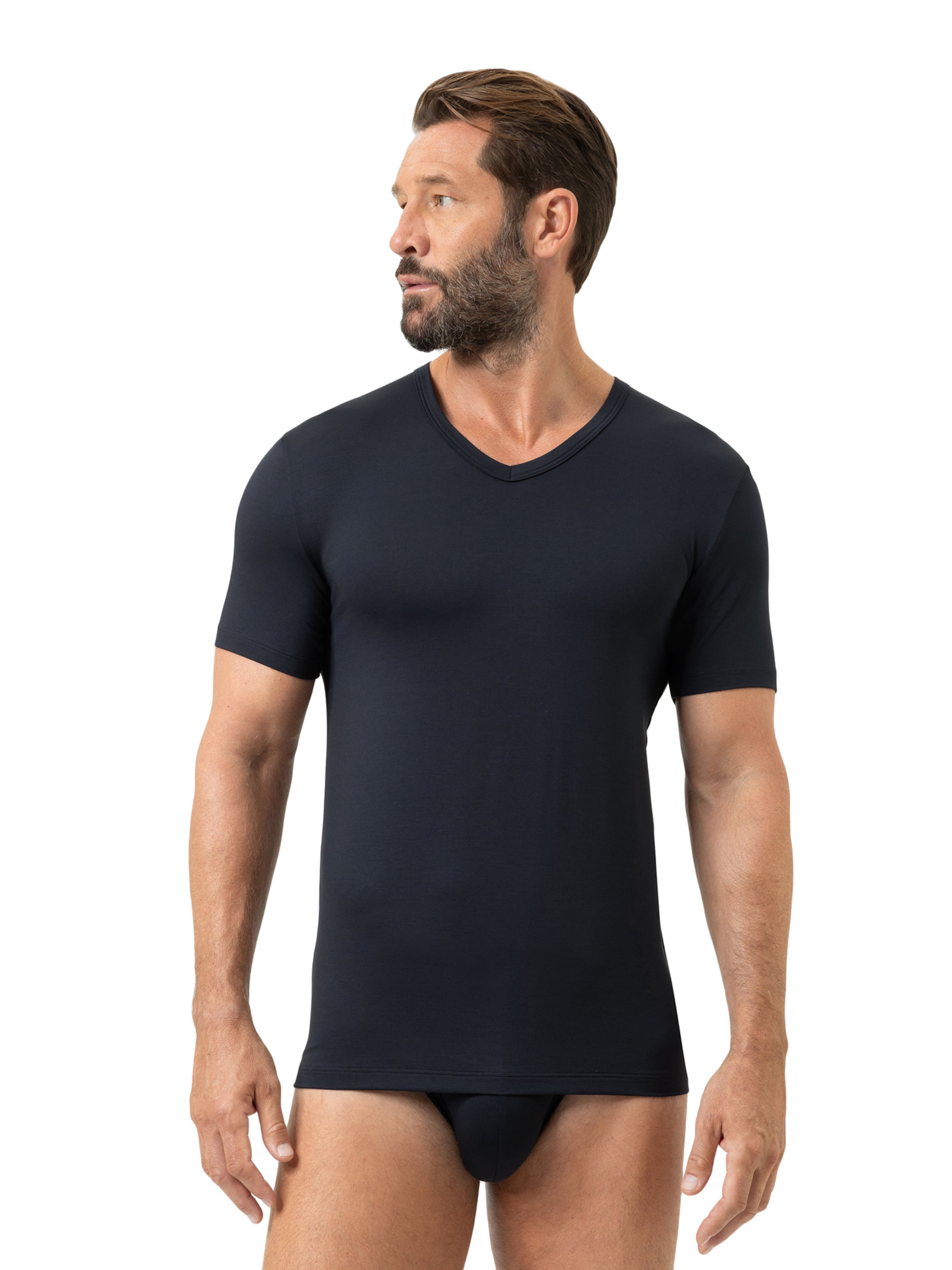 Mey Unterhemd 'Iconic Modal' in Blau: Vorderseite