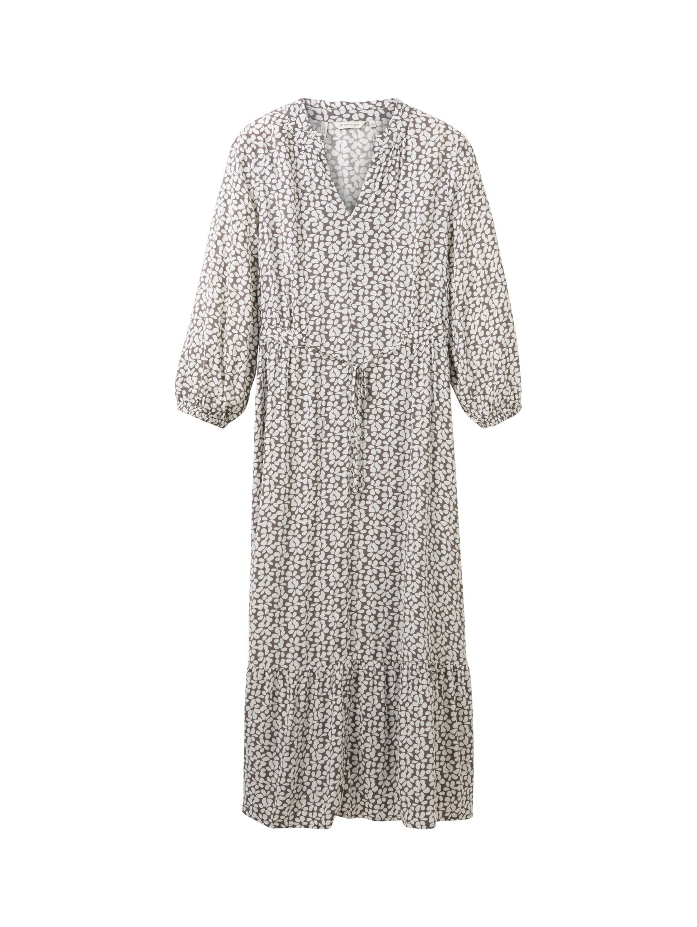 TOM TAILOR Sukienka koszulowa w kolorze szary: przód