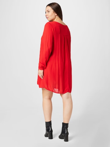 KAFFE CURVE Tunic 'Ami' in Red