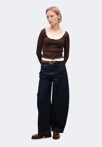 QS Shirt in Braun