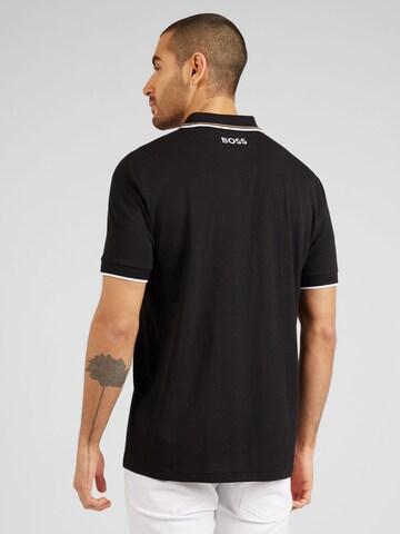 Tricou 'Paddy Pro' de la BOSS pe negru