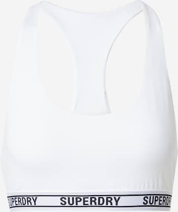 Superdry Bra in White: front