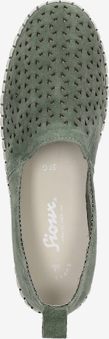 SIOUX Classic Flats 'Rachida-700' in Green