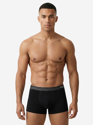 VIP Boxer shorts ' Premium Jersey Stretch ' in Black: front