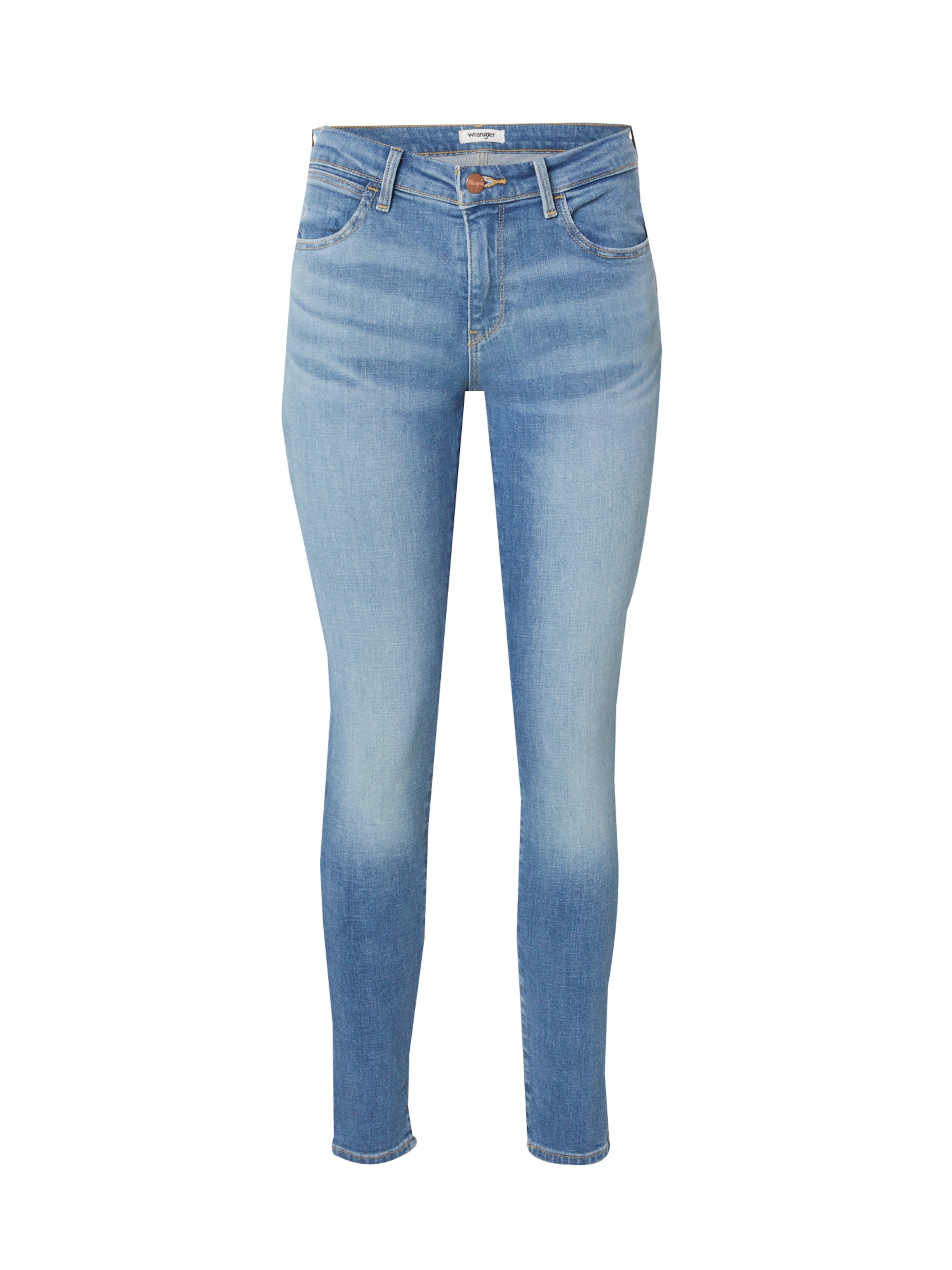 WRANGLER Skinny Jeans in Blau: Vorderseite