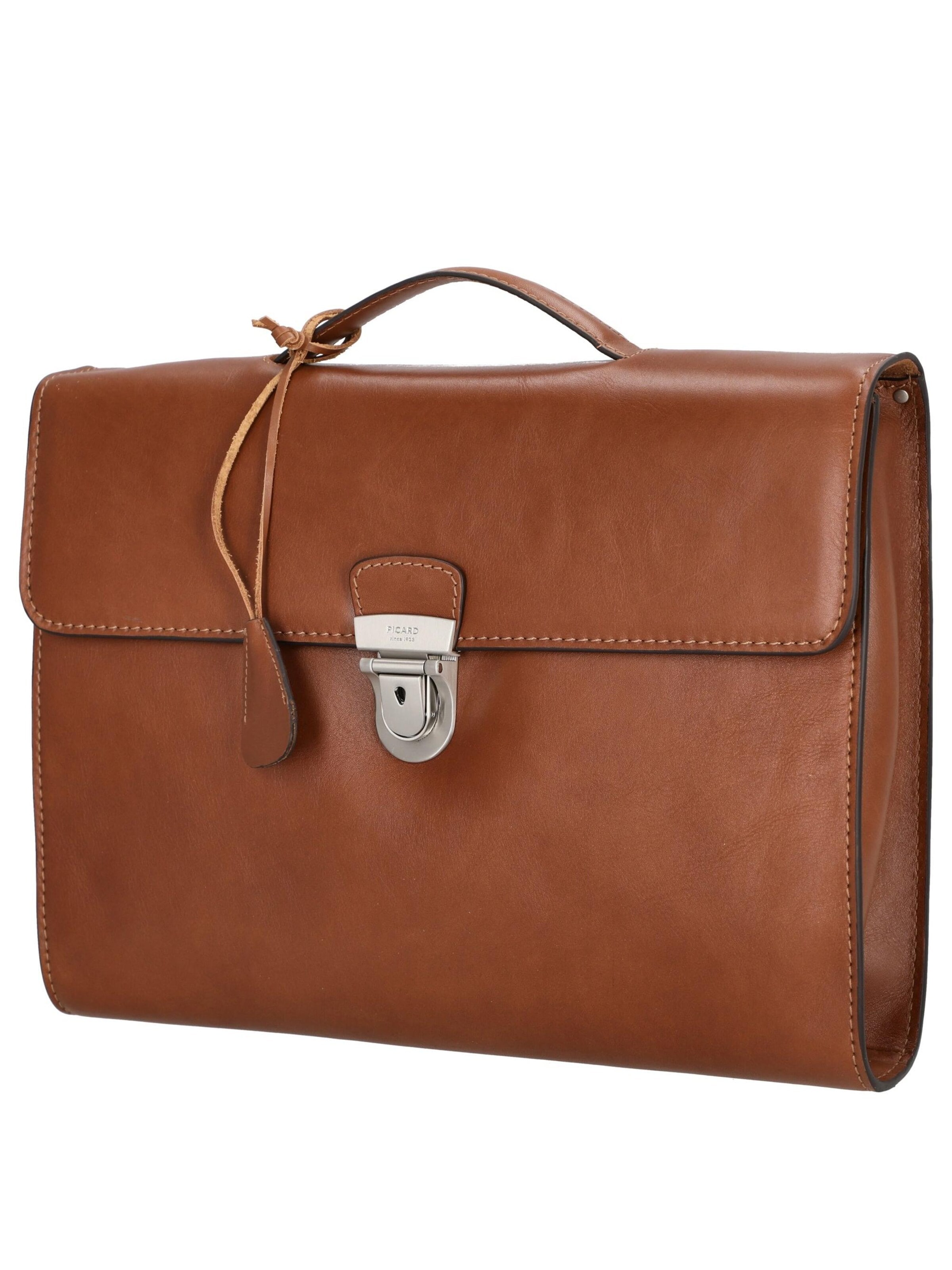Picard Briefcase 'Toscana' in Brown