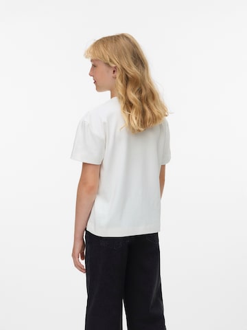 Vero Moda Girl - Camiseta 'VMYMA METTE' en blanco