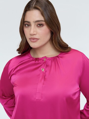Camicia da donna di Fiorella Rubino in rosa