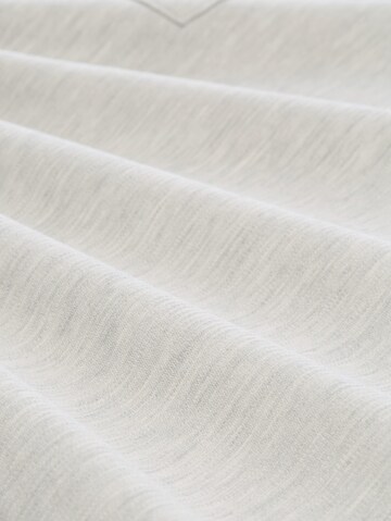 TOM TAILOR T-Shirt aus Baumwolle in Grau