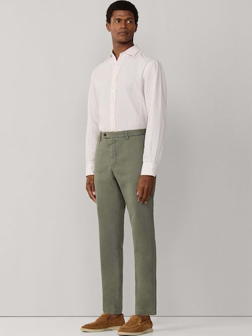 Hackett London Slimfit Chino 'Kensington' in Groen