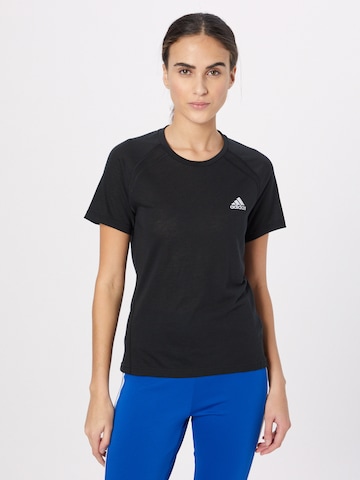 ADIDAS SPORTSWEAR Funktionsbluse 'X-City ' i sort: forside