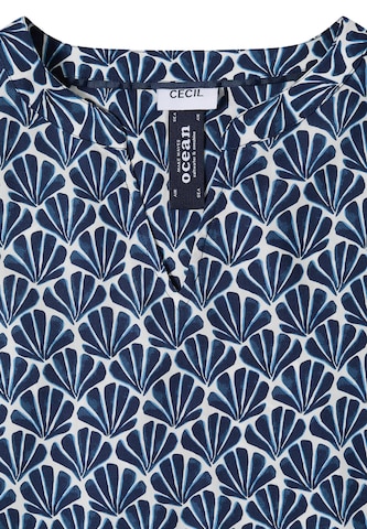 CECIL Bluse in Blau
