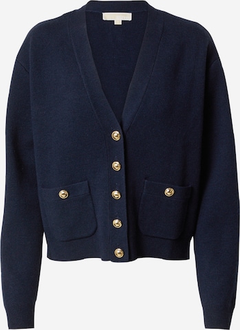 MICHAEL Michael Kors Knit Cardigan in Blue: front