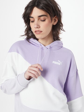 PUMA Athletic Sweatshirt 'Power' in Purple