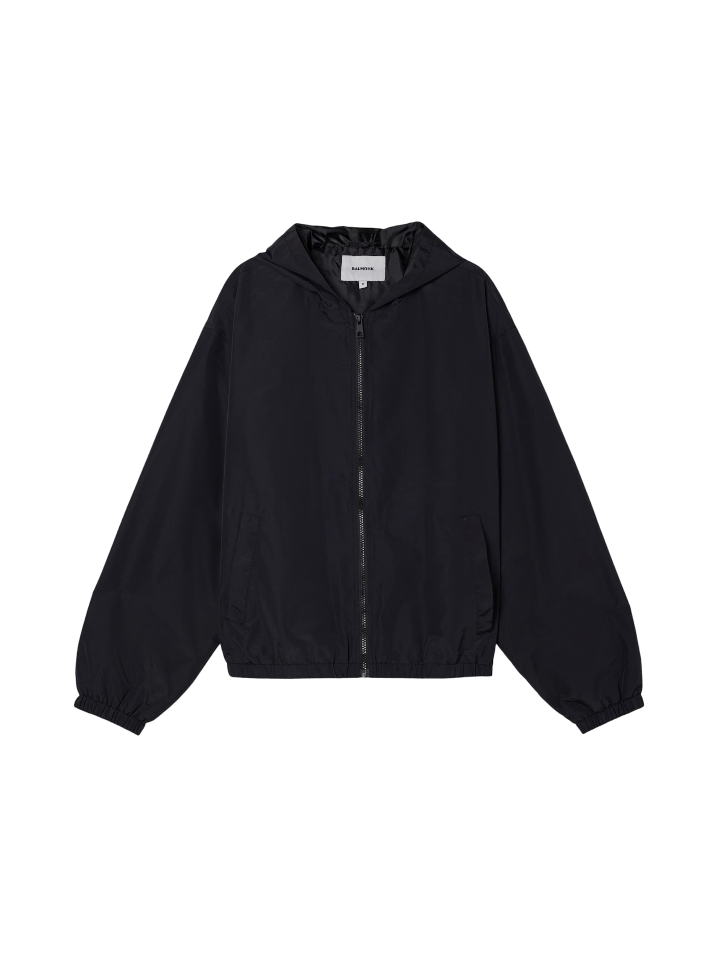 BALMOHK Välikausitakki värissä musta: etupuoli