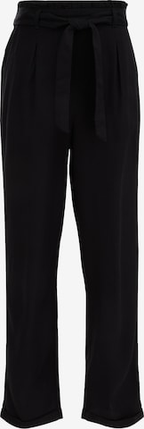 juoda WE Fashion Siaurėjantis Kelnės: priekis