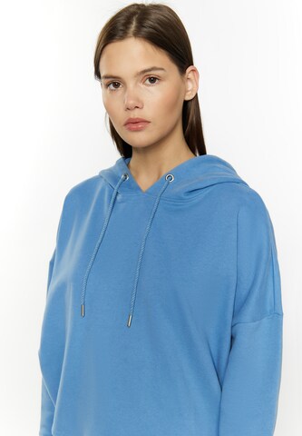 MYMO - Sweatshirt 'Blonda' em azul