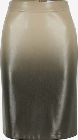 Jupe MADELEINE en beige : devant