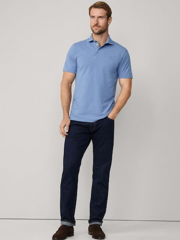 Hackett London Poloshirt in Blau