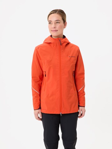 VAUDE Outdoorjas 'Yaras' in Rood: voorkant