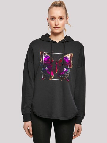 F4NT4STIC Sweatshirt in Zwart: voorkant