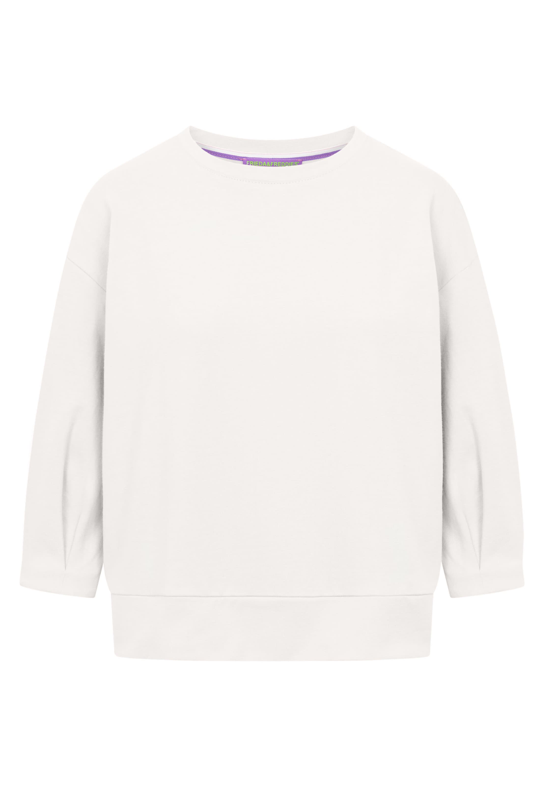Frieda & Freddies NY Sweatshirt in Weiß: Vorderseite