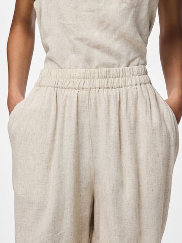 Loosefit Pantalon 'PCPia' PIECES en beige
