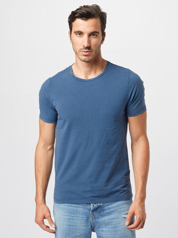 T-Shirt 'KYRAN' Oscar Jacobson en bleu : devant