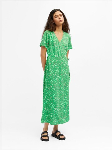 Robe 'JEMA' OBJECT en vert