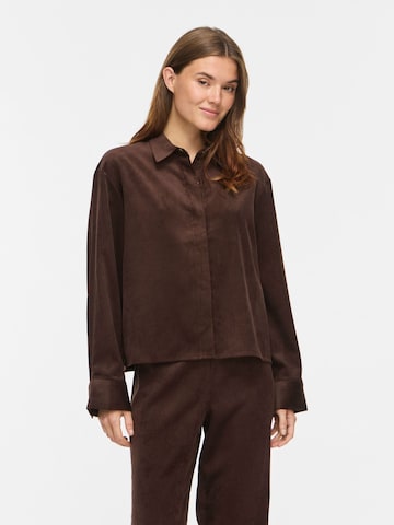 VILA Bluse 'VICourdie' i brun: forside