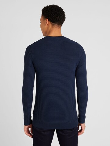 Lindbergh Regular fit Sweater in Blue