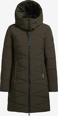 Manteau d’hiver 'Fitt3' khujo en vert : devant