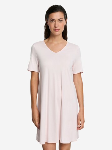 Hanro Nightgown 'Cotton Silk' in Pink