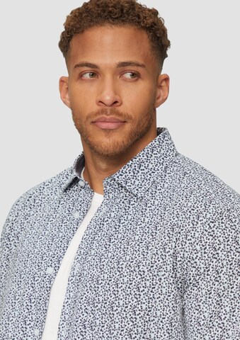 Coupe slim Chemise s.Oliver en blanc