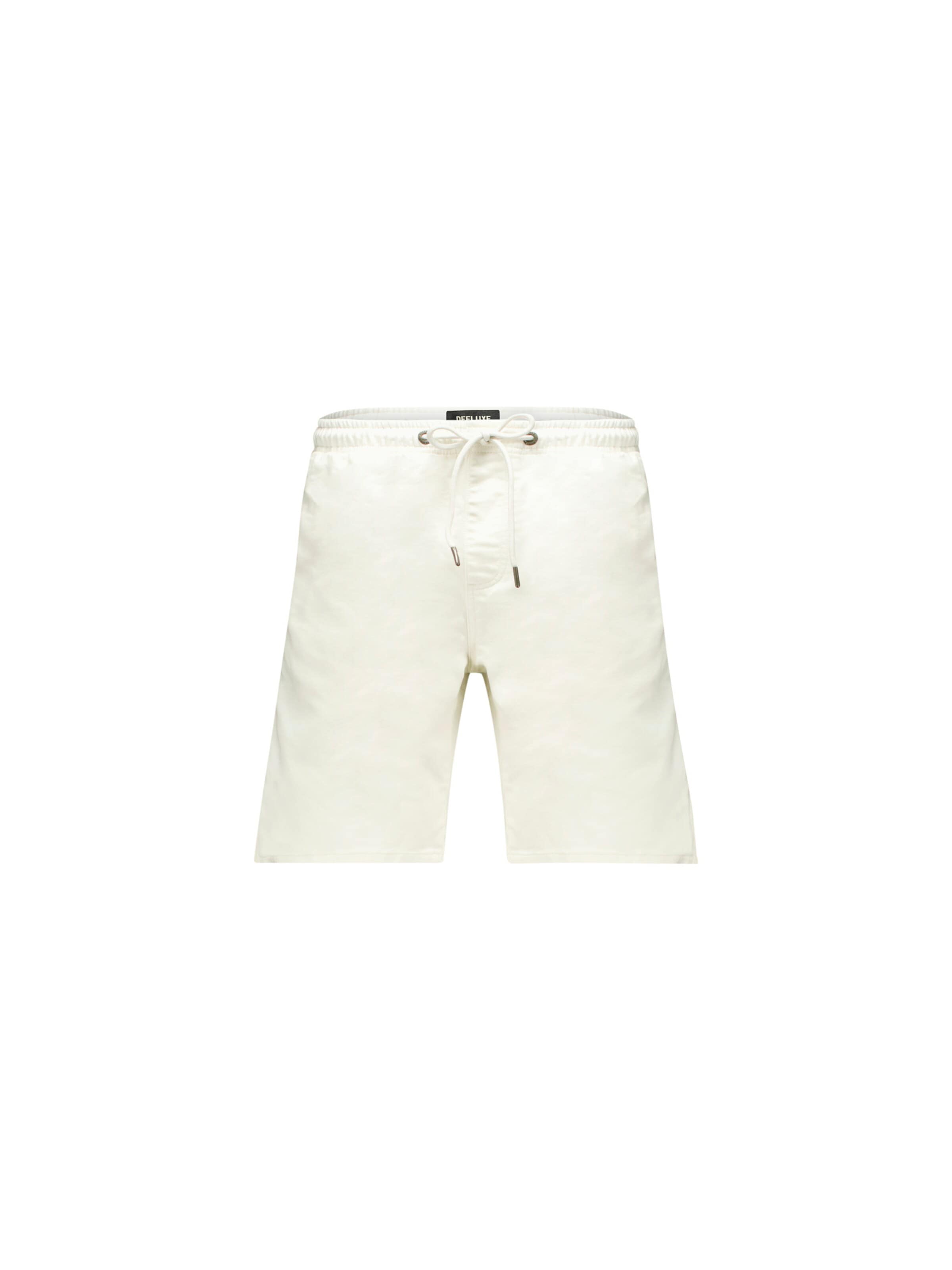 Regular Pantalon Deeluxe en blanc : devant