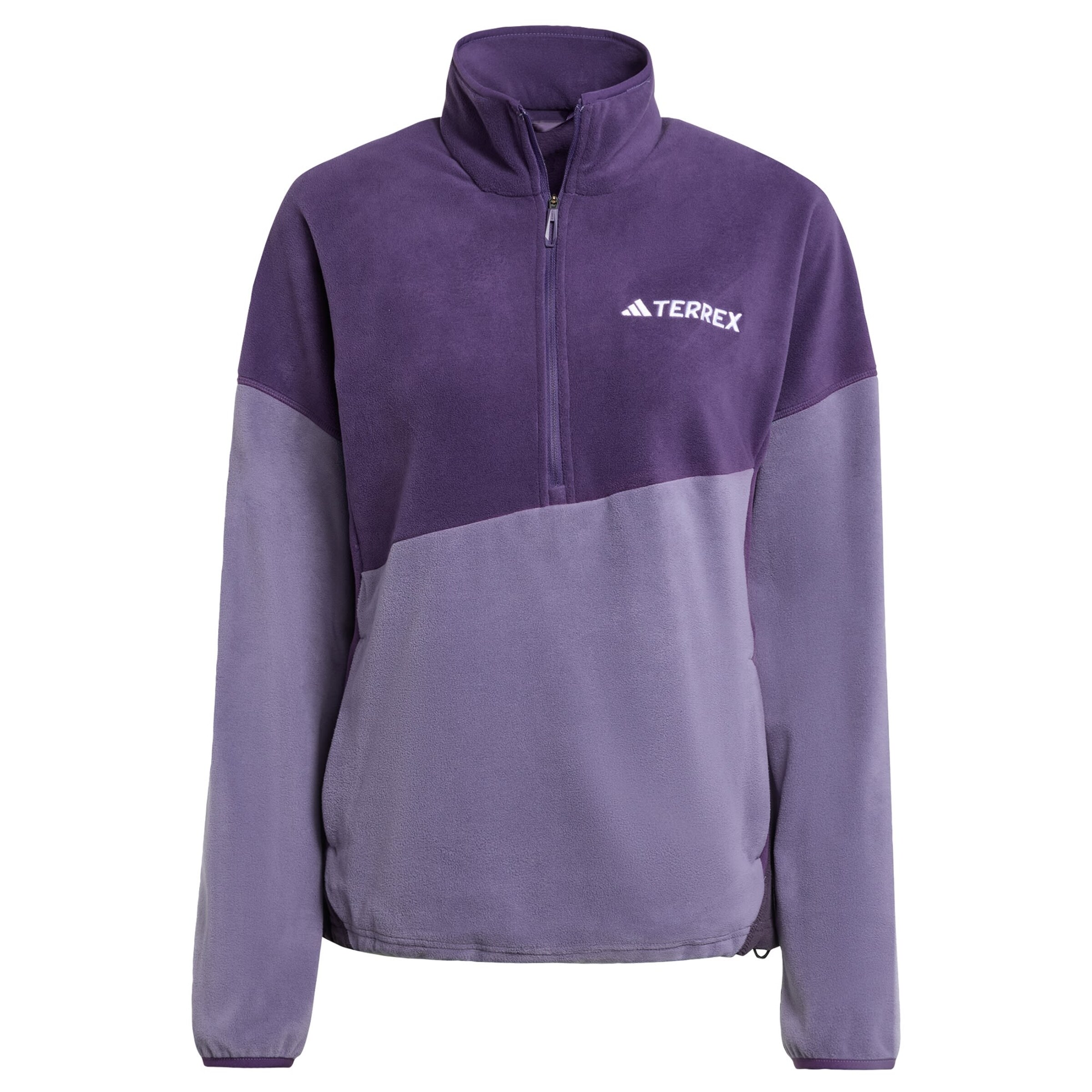 ADIDAS TERREX Sports sweatshirt 'Multi Climawarm Fleece' in Purple: front