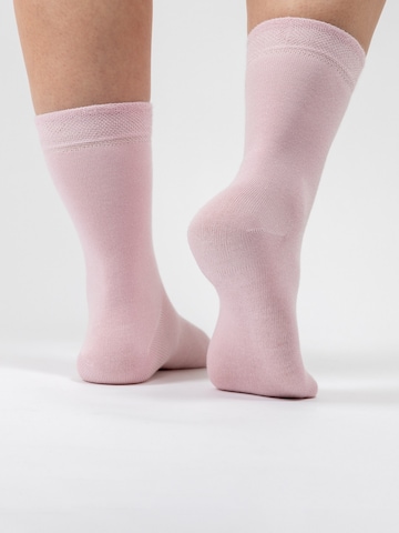 Occulto Socks 'Paulina' in Pink