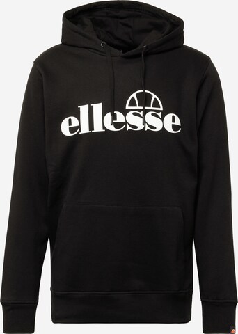 ELLESSE Sport sweatshirt 'Oodia OH' i svart: framsida