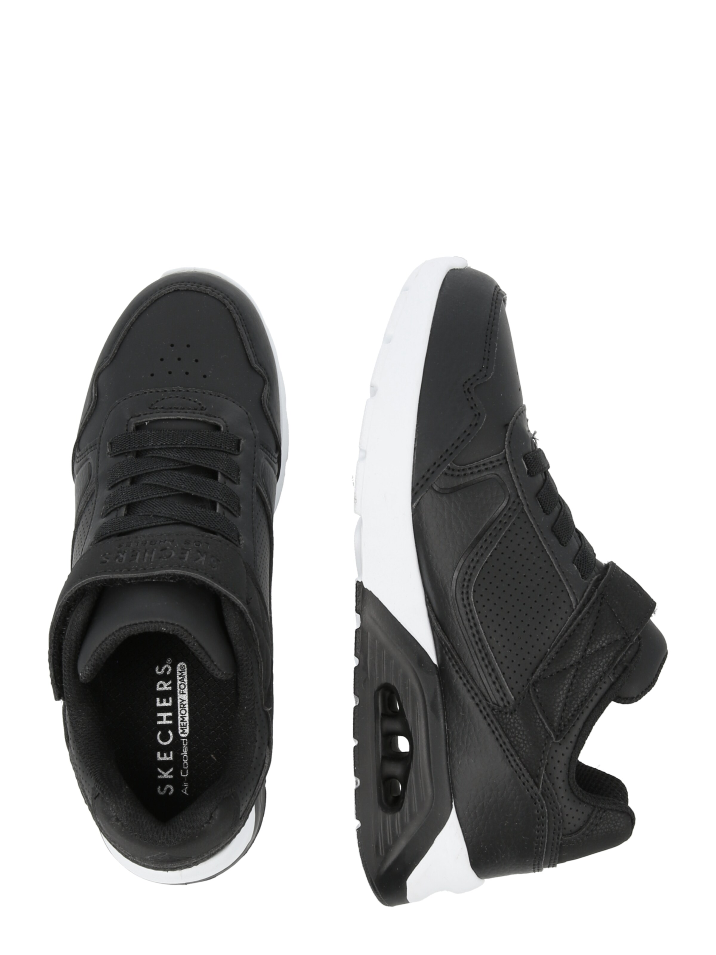 SKECHERS Superge 'UNO LITE 2.0 - PILLAR DUO' | črna barva