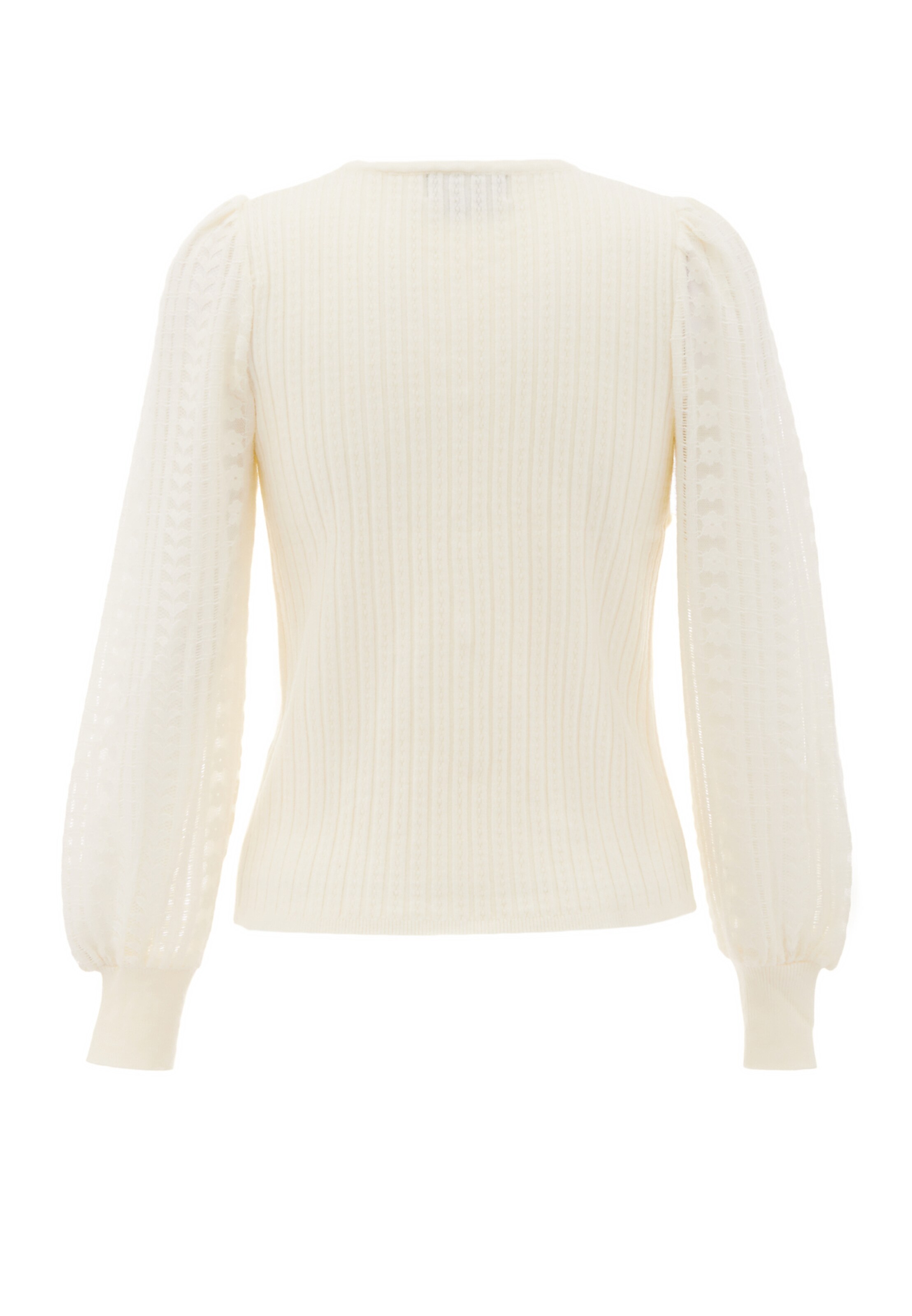 NAEMI Kardigán - Biela