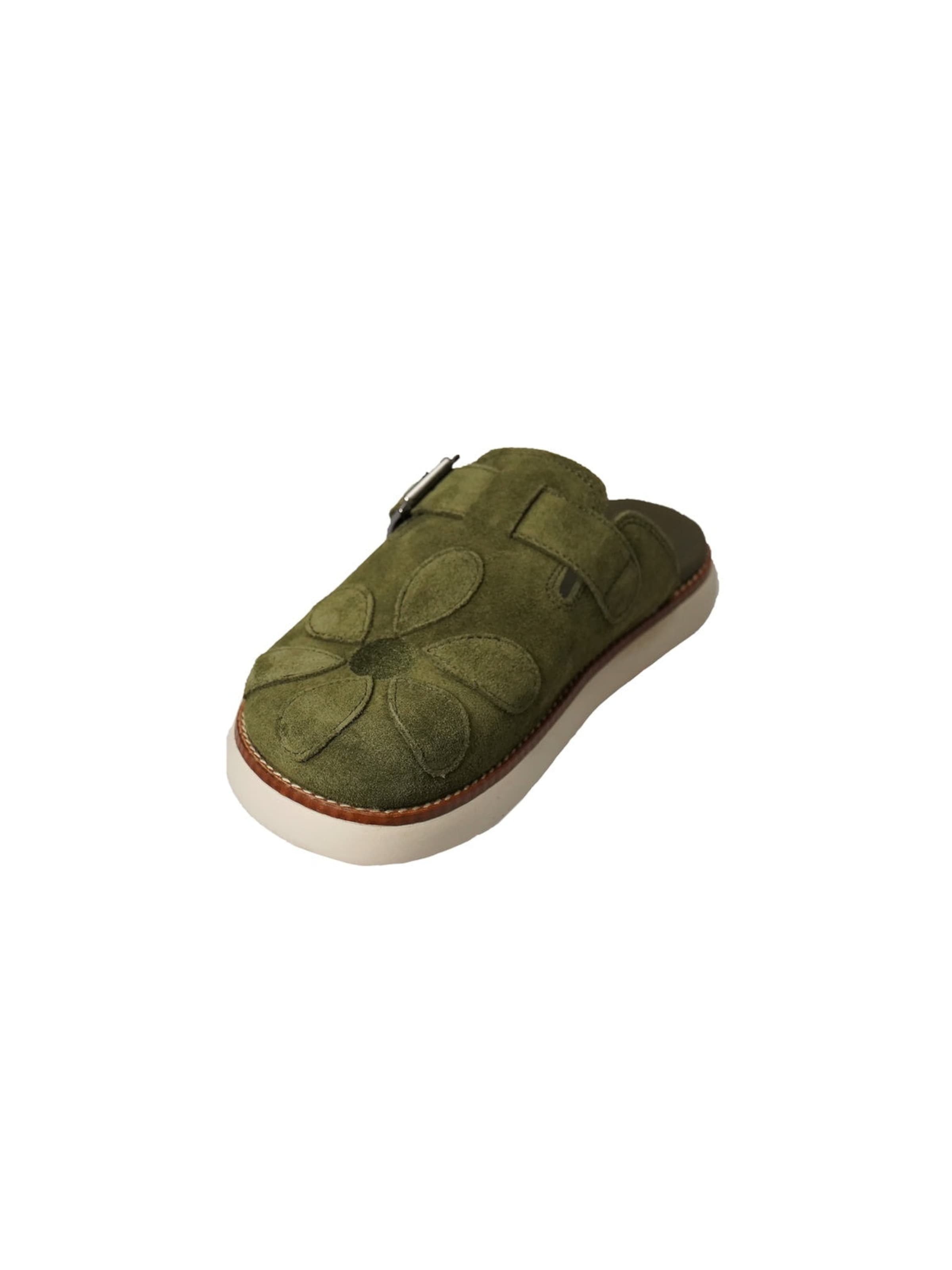 Clogs 'Blossom Shoes' di Yoxeone in verde