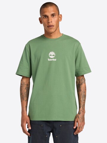 TIMBERLAND Shirt in Green: front