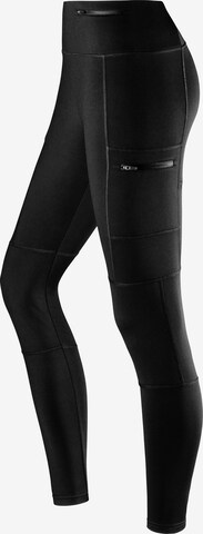 Skinny Pantalon de sport LASCANA ACTIVE en noir