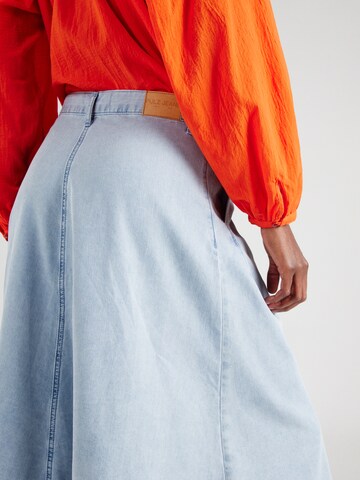 PULZ Jeans Skirt 'JOSIE' in Blue