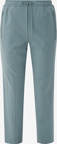 s.Oliver Tapered Trousers in Blue: front