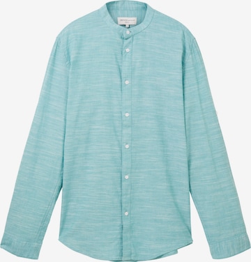 Coupe regular Chemise TOM TAILOR DENIM en bleu : devant