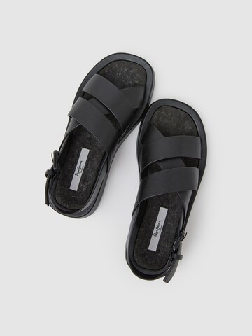 Pepe Jeans Sandals in Black